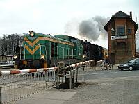 SM42 und Ol49-69 mit dem Personenzug 33234